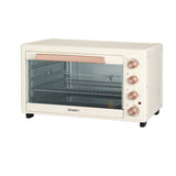 Ovens: Devanti 60L Convection Oven Electric Fryer Ovens 2000W Cream