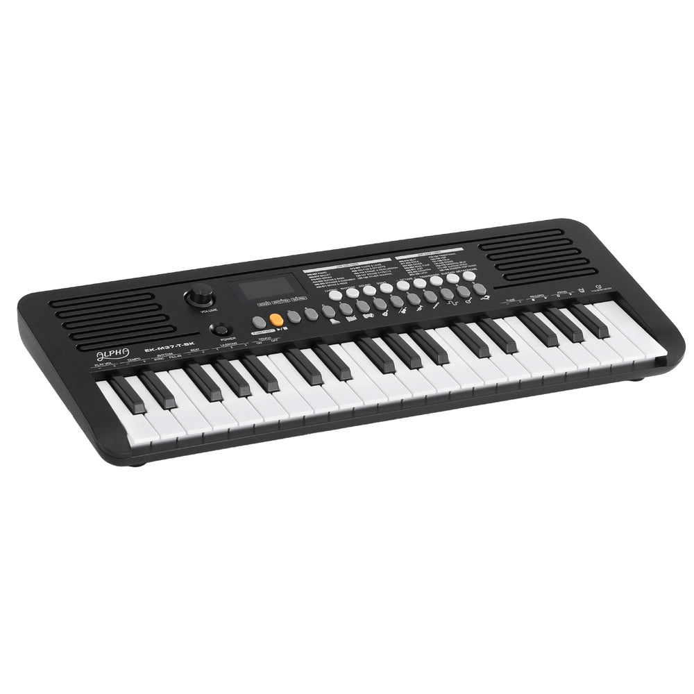 Musical Keyboards: Alpha 37-Key Digital Piano Keyboard Electric Black