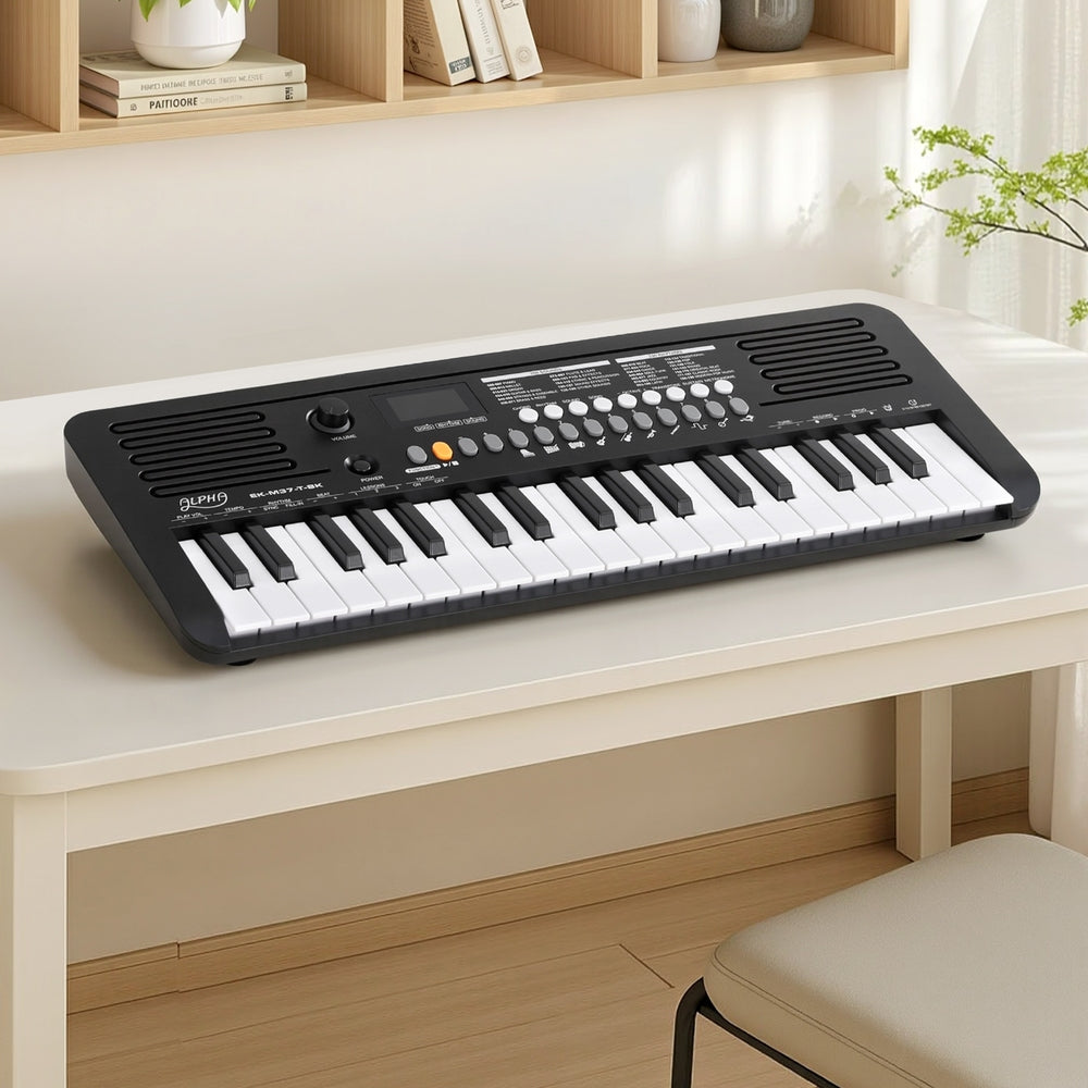 Musical Keyboards: Alpha 37-Key Digital Piano Keyboard Electric Black