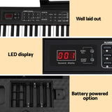 Musical Keyboards: Alpha Piano Keyboard 88 Keys Electric Electronic Keyboard Piano Gift Black