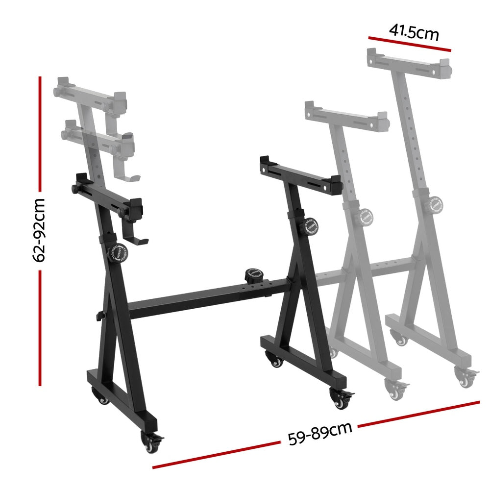 Musical Keyboards: Alpha Heavy Duty Adjustable Piano Stand with Lockable Wheels Z-Stand Black