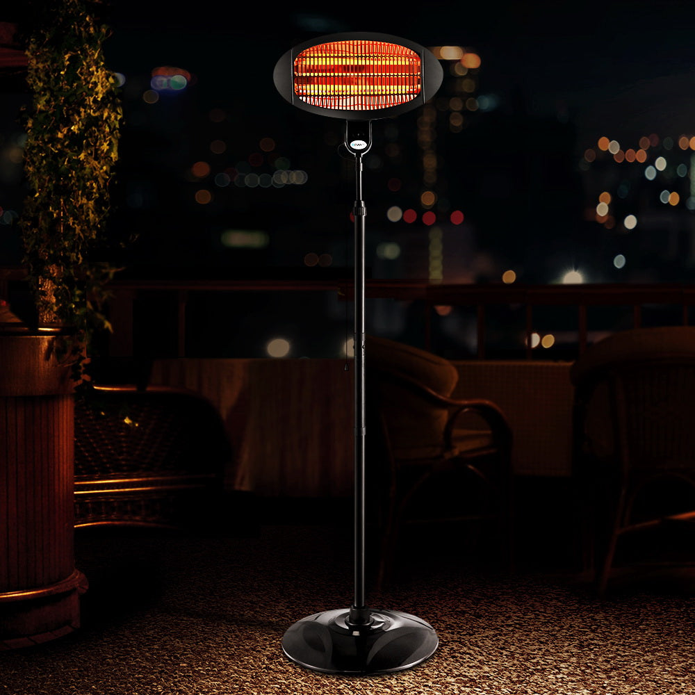 Patio Heaters: Devanti Electric Patio Heater 2000W
