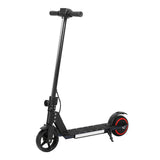 Electric Scooters: Electric Scooter 130W 16KM/H LED Light Folding Portable Riding Commuter Black