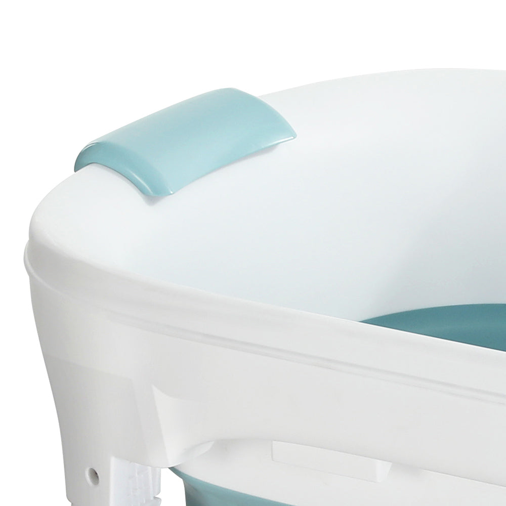 Bathtubs: Weisshorn Foldable Bathtub Portable Folding Water Spa with Cover Plate 136x62cm