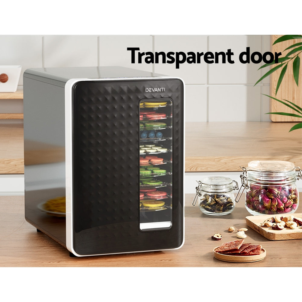 Food Dehydrators: Devanti 10 Trays Food Dehydrator