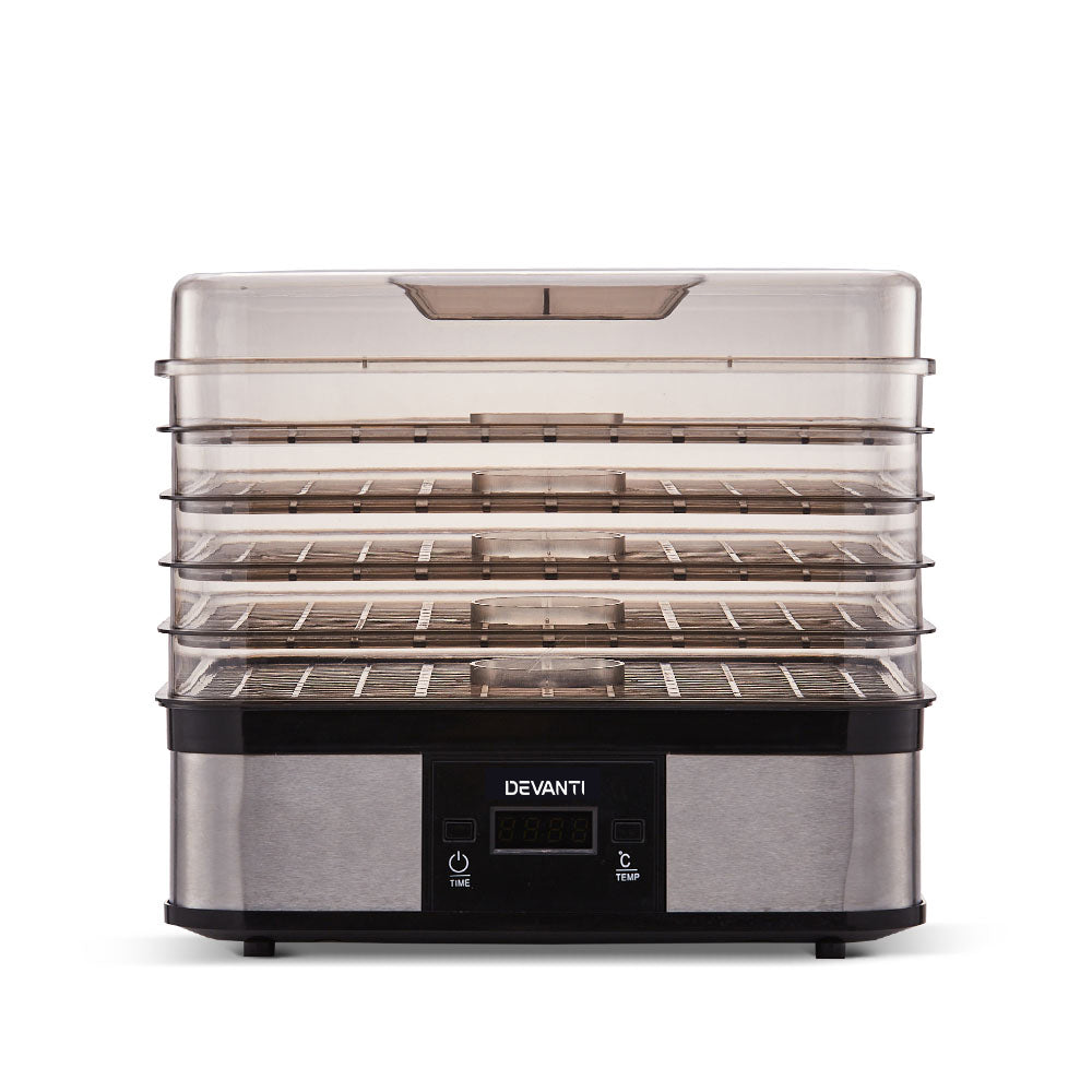 Food Dehydrators: Devanti 5 Trays Food Dehydrator