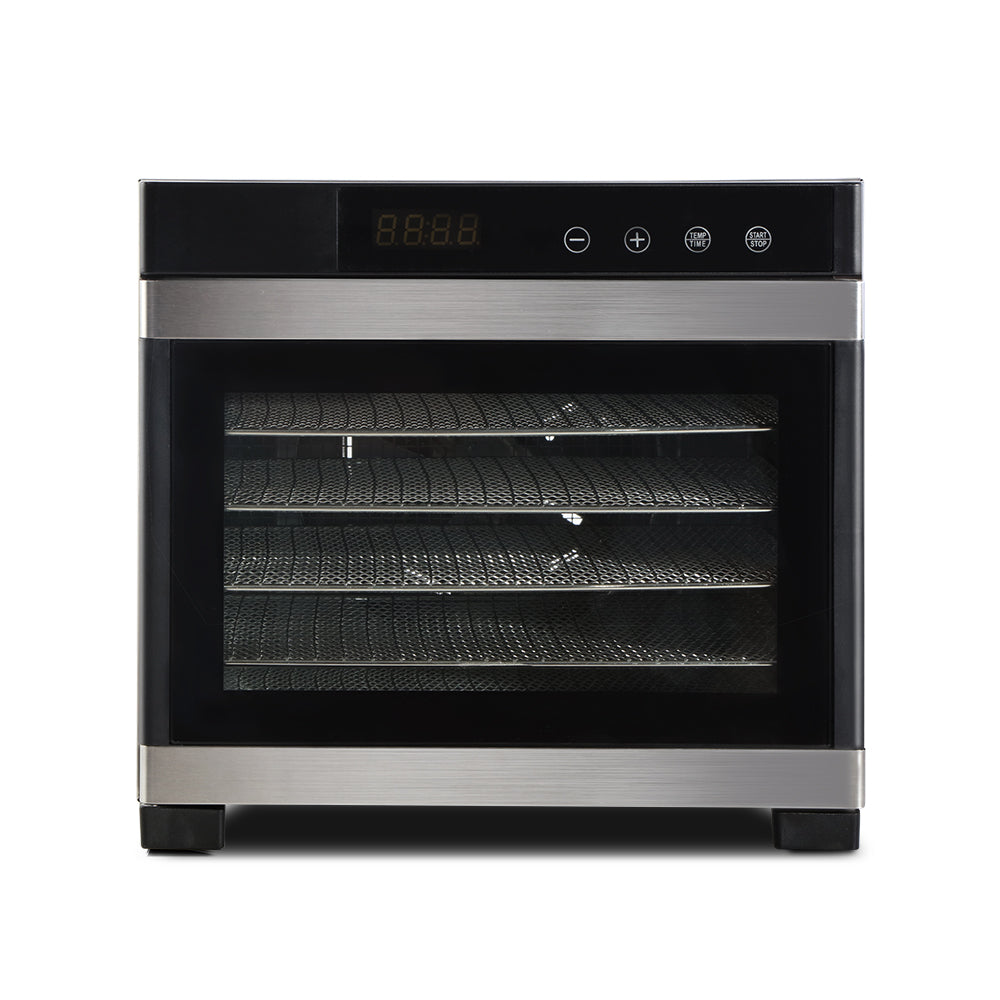 Food Dehydrators: Devanti 6 Trays Food Dehydrator Stainless Steel Tray