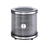 Food Dehydrators: Devanti 8 Trays Food Dehydrator Stainless Steel Auto-Rotate 10 Programs 700W