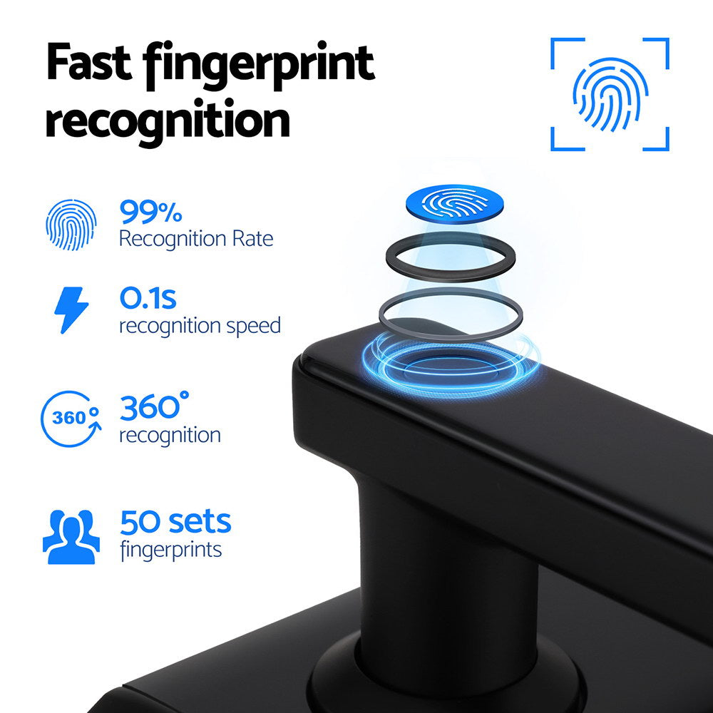 Electronic Door Locks: UL-tech Fingerprint Door Lock Smart Home System