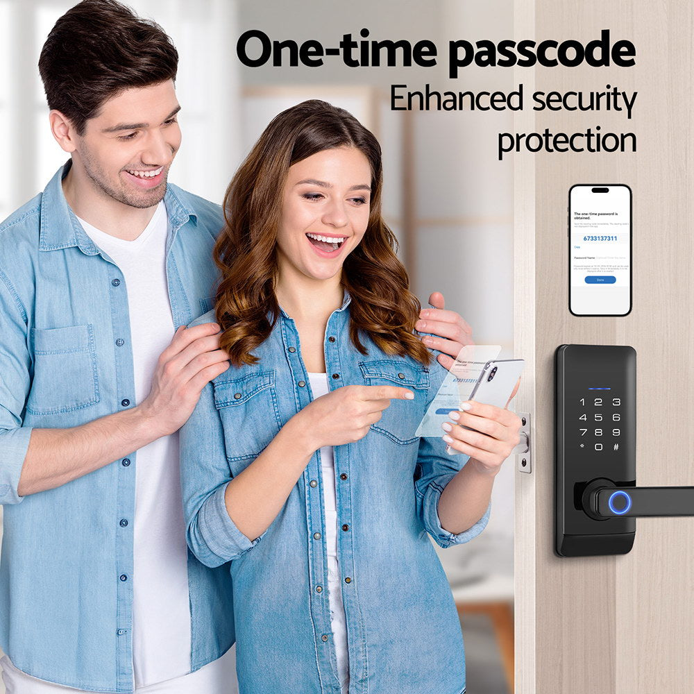 Electronic Door Locks: UL-tech Fingerprint Door Lock Smart Home System