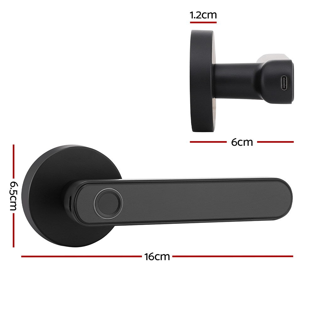 Electronic Door Locks: UL-tech Fingerprint Door Lock Smart Electronic Handle