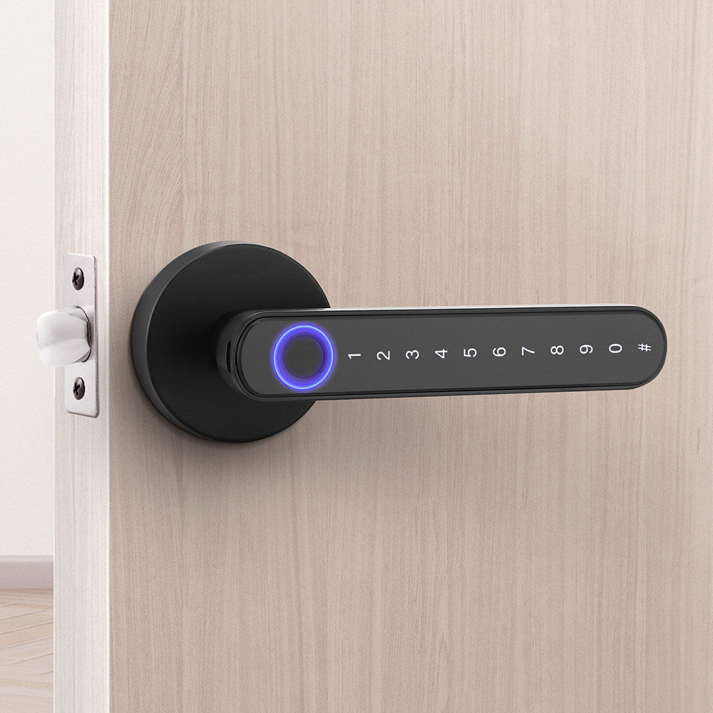 Electronic Door Locks: UL-tech Fingerprint Door Lock Smart Electronic Handle