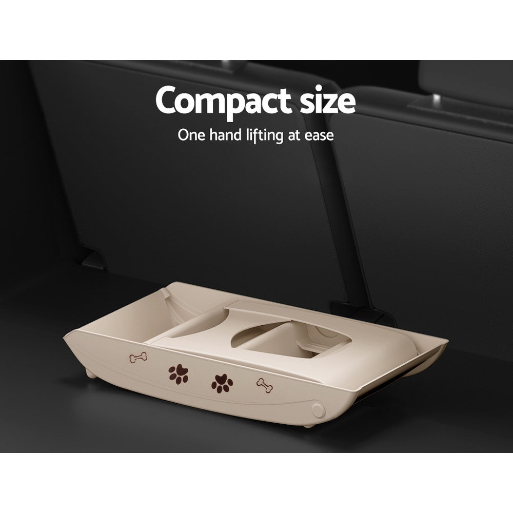 Dog Steps & Ramps: i.Pet Dog Ramp Steps For Bed Sofa Car Pet Stairs Ladder Portable Foldable Beige