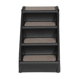Dog Steps & Ramps: i.Pet Dog Ramp Steps For Bed Sofa Car Pet Stairs Ladder Portable Foldable Black