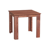 Outdoor Chairs: Gardeon Coffee Side Table Wooden Desk Outdoor Furniture Camping Garden Brown