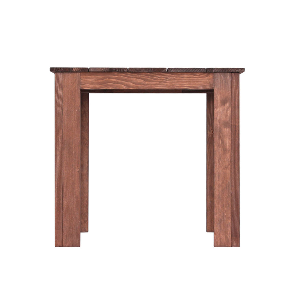 Outdoor Chairs: Gardeon Coffee Side Table Wooden Desk Outdoor Furniture Camping Garden Brown