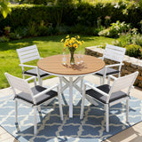 Outdoor Dining Sets: Gardeon Outdoor Dining Set 5 Piece Aluminum WPC Tabletop Patio Furniture