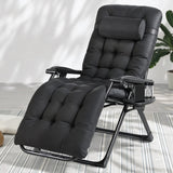 Gardeon Sun Lounge Lounger Folding Camping Zero Gravity Chair Outdoor Furniture