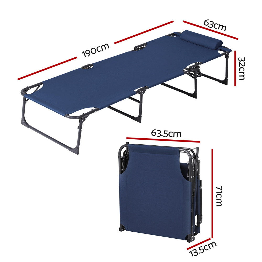 Outdoor Chairs: Gardeon Sun Lounger Folding Lounge Beach Chair Patio Outdoor Furniture