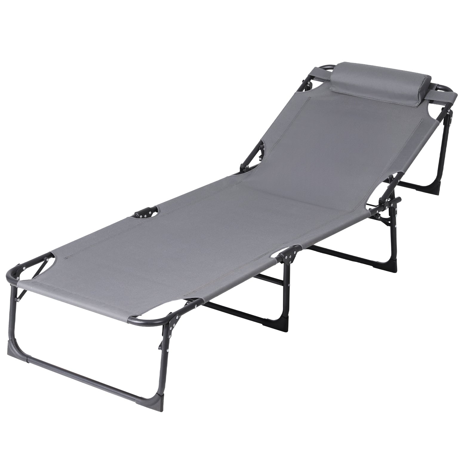 Outdoor Sofas & Lounge Sets: Gardeon Sun Lounger Folding Lounge Beach Chair Patio Outdoor Furniture