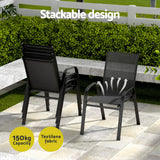 Outdoor Dining Sets: Gardeon Outdoor Dining Set Table and Chairs Patio Garden Furniture Bistro Set
