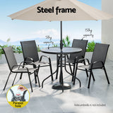 Outdoor Dining Sets: Gardeon Outdoor Dining Set Table and Chairs Patio Garden Furniture Bistro Set