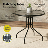 Outdoor Dining Sets: Gardeon Outdoor Dining Set Table and Chairs Patio Garden Furniture Bistro Set