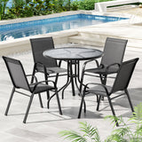 Outdoor Dining Sets: Gardeon Outdoor Dining Set Table and Chairs Patio Garden Furniture Bistro Set