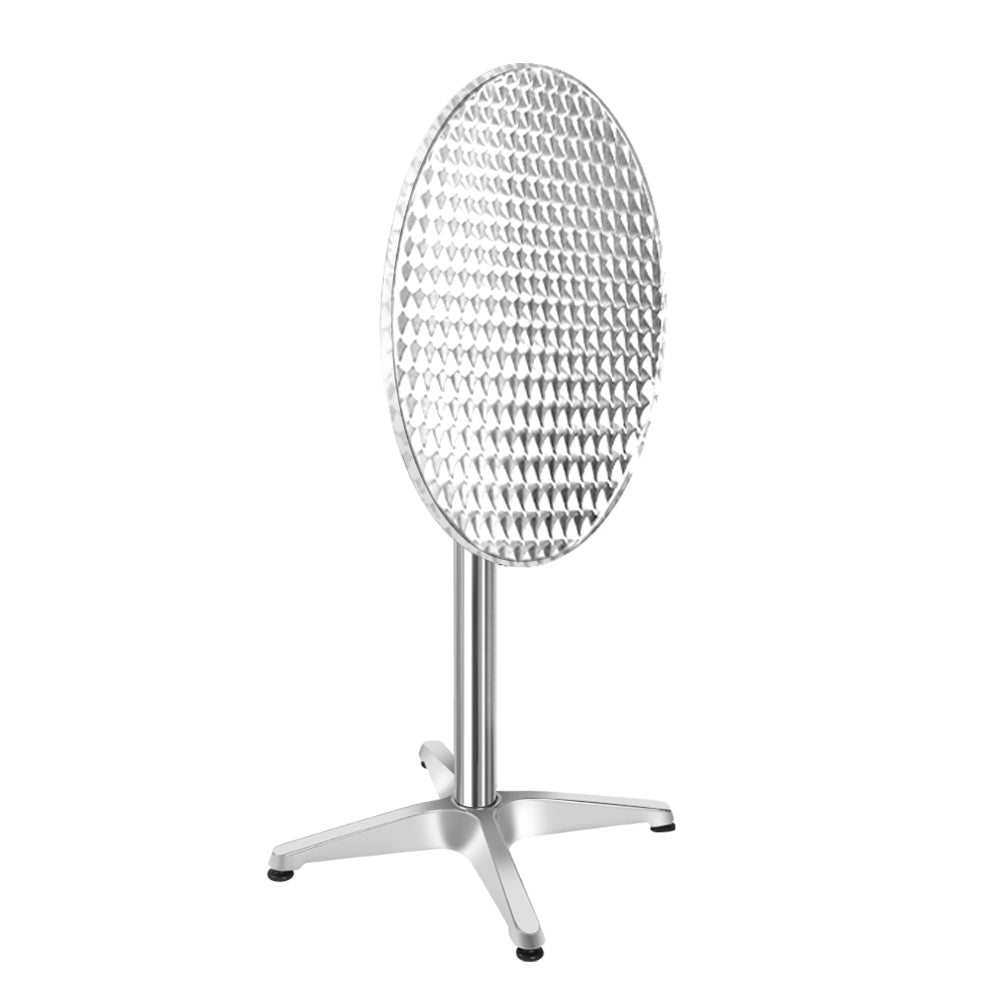 Outdoor Sofas & Lounge Sets: Gardeon Set of 6 Outdoor Bar Table Aluminium Round 70/110CM