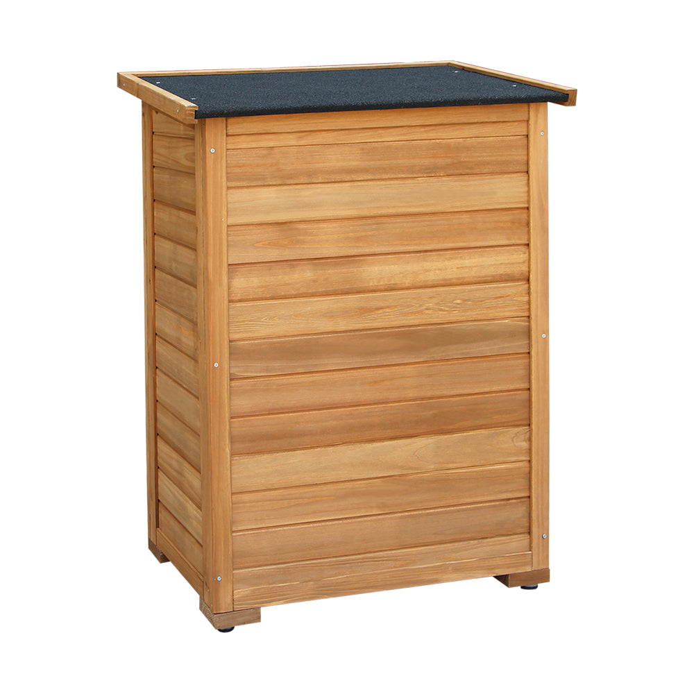 Storage Cabinets: Gardeon Portable Wooden Garden Storage Cabinet