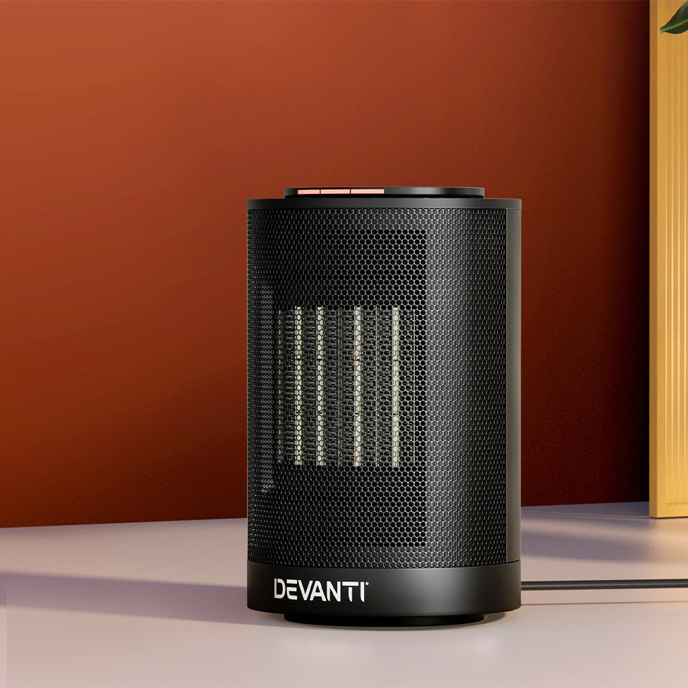 Electric Heaters: Devanti Electric Fan Heater 1200W