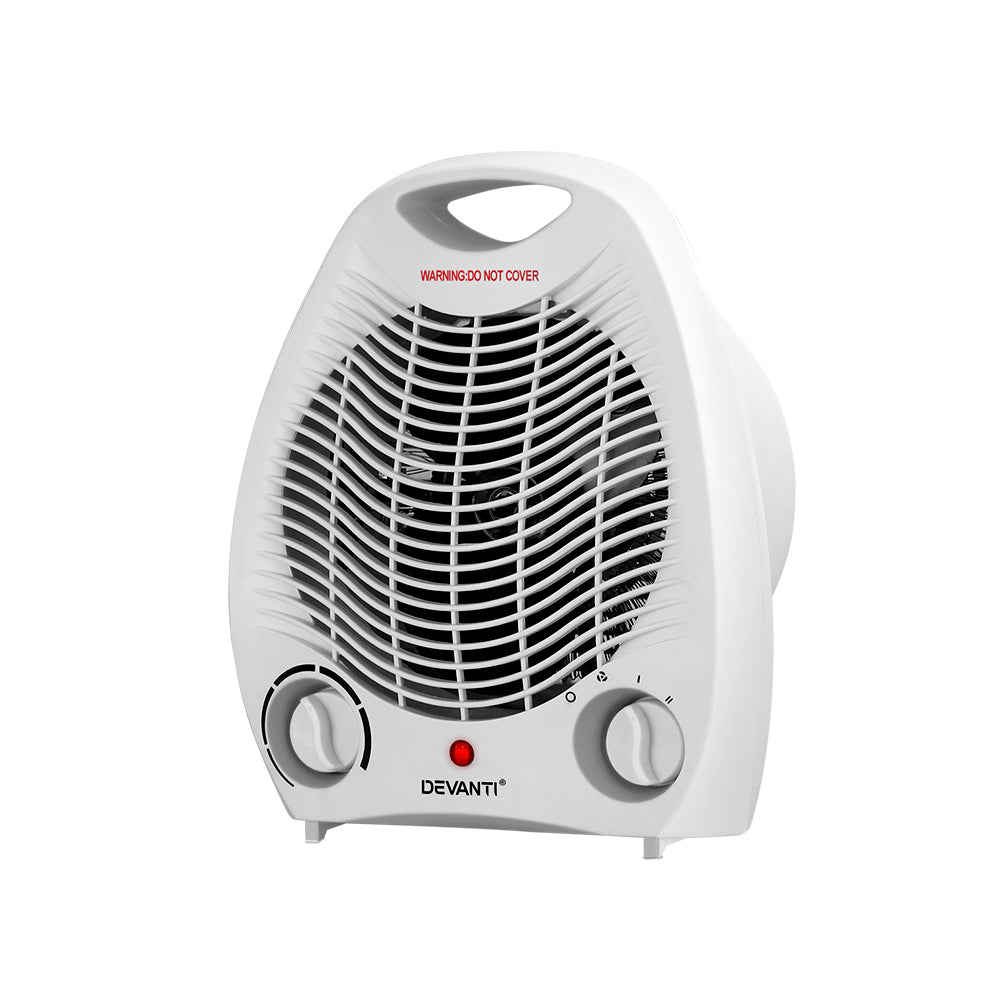 Electric Heaters: Devanti Electric Fan Heater 2000W