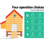 Farm Equipment: Giantz Automatic Chicken Coop Door Opener