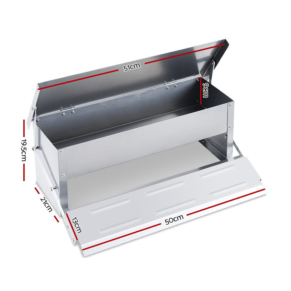 Farm Equipment: Giantz Chicken Feeder 5KG Automatic Auto