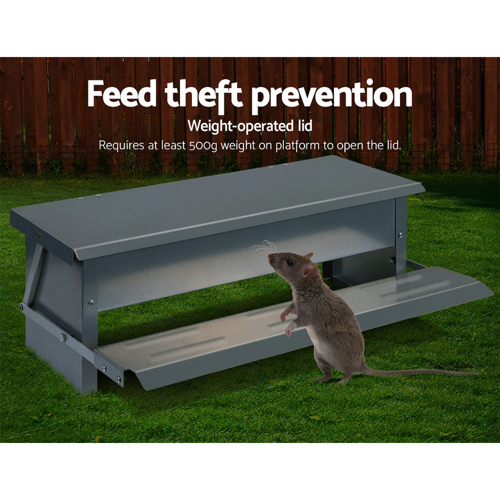Farm Equipment: Giantz Chicken Feeder 5KG Automatic Auto