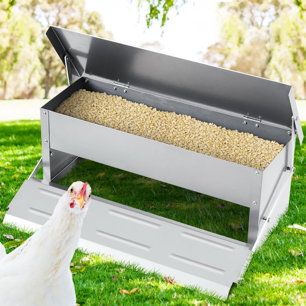Farm Equipment: Giantz Chicken Feeder 5KG Automatic Auto