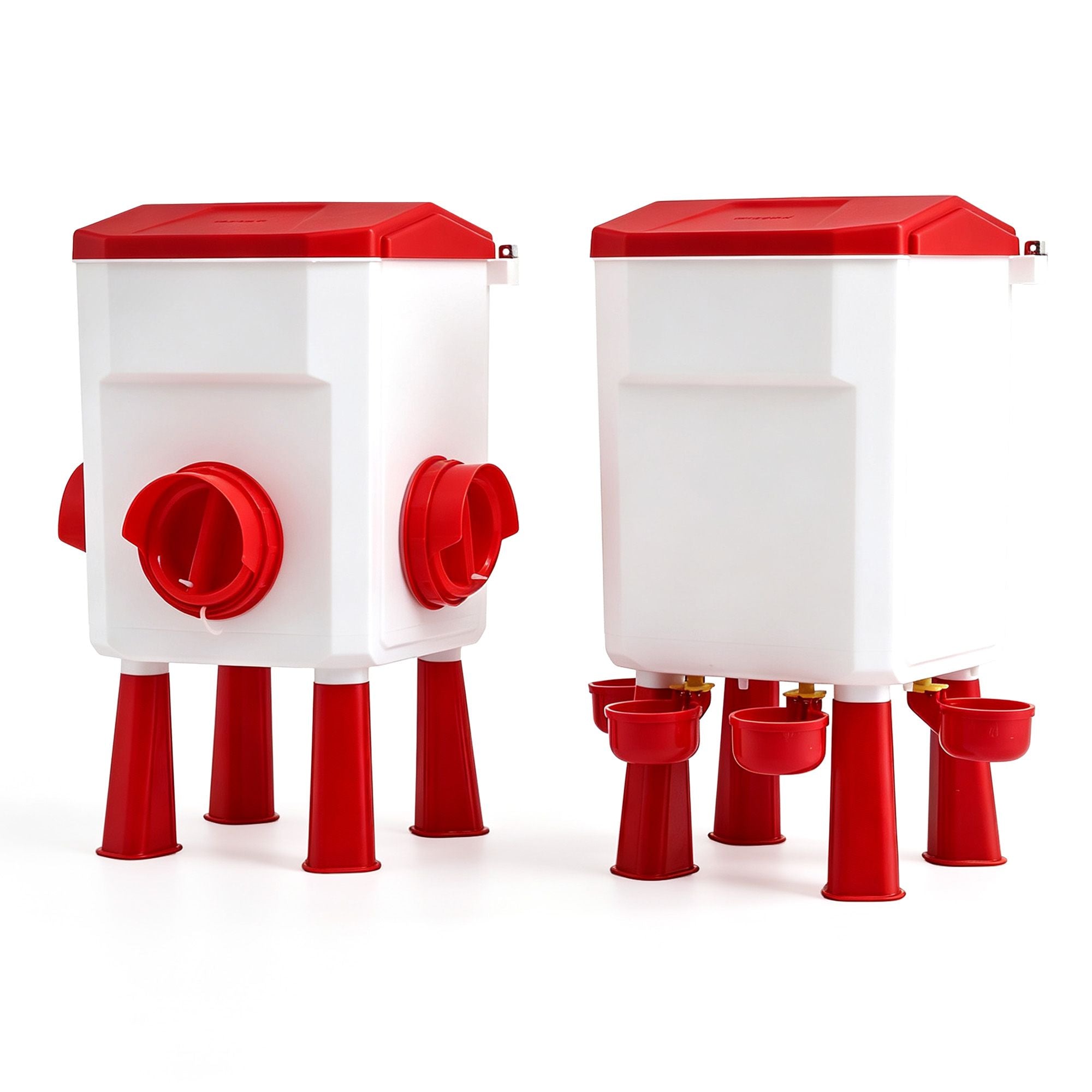 Giantz 12kg Chicken Feeder and 11L Waterer Set Large Capacity Poultry Drinker Kit