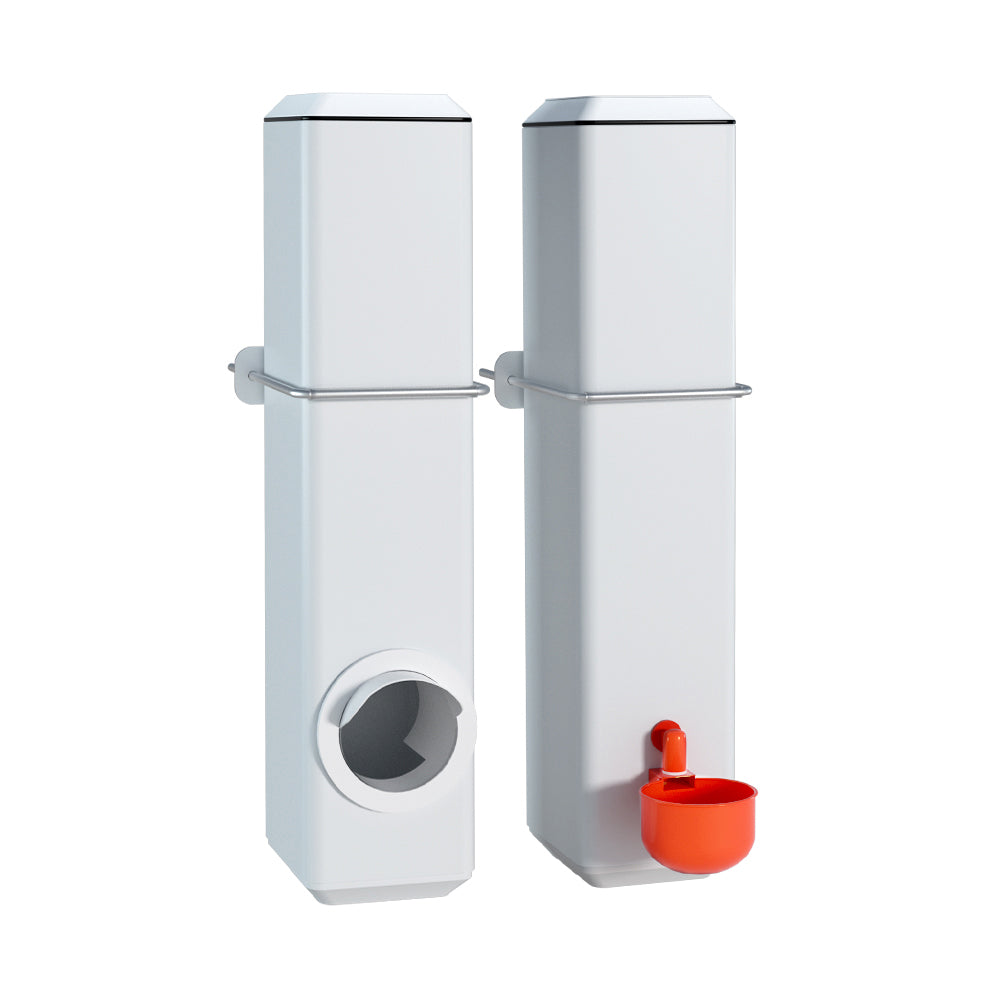 Farm Equipment: Giantz Chicken Feeder 4L Water Dispenser Automatic Waterer