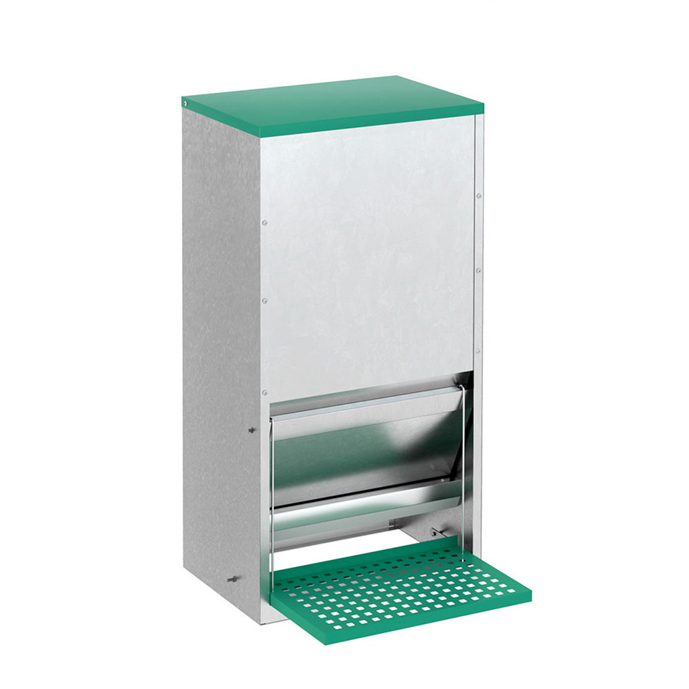 Farm Equipment: Giantz Automatic Chicken Feeder Port Coop Chick Poultry Treadle Self Opening