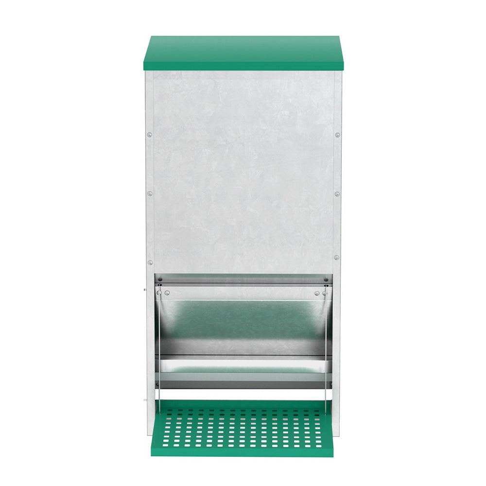 Farm Equipment: Giantz Automatic Chicken Feeder Port Coop Chick Poultry Treadle Self Opening