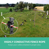 Fencing: Giantz Electric Fence Poly Rope 500M