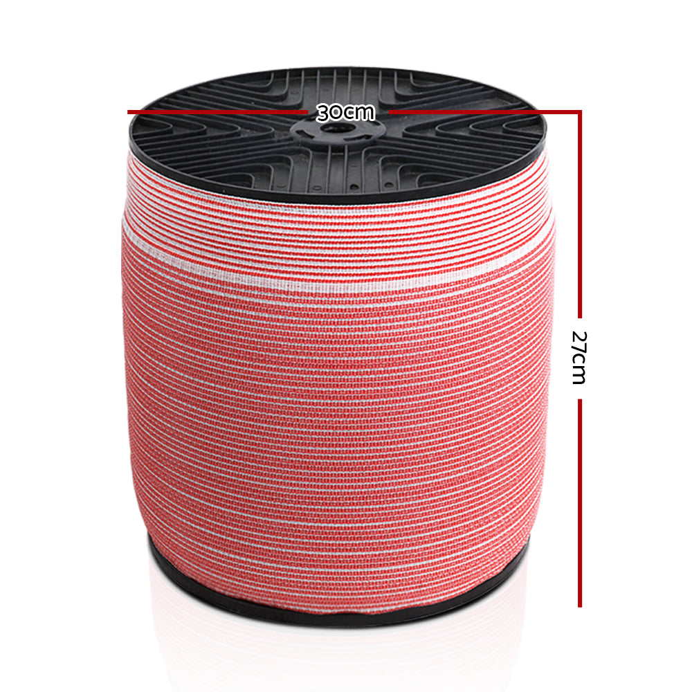 Fencing & Barriers: Giantz Electric Fence Poly Tape 1200M