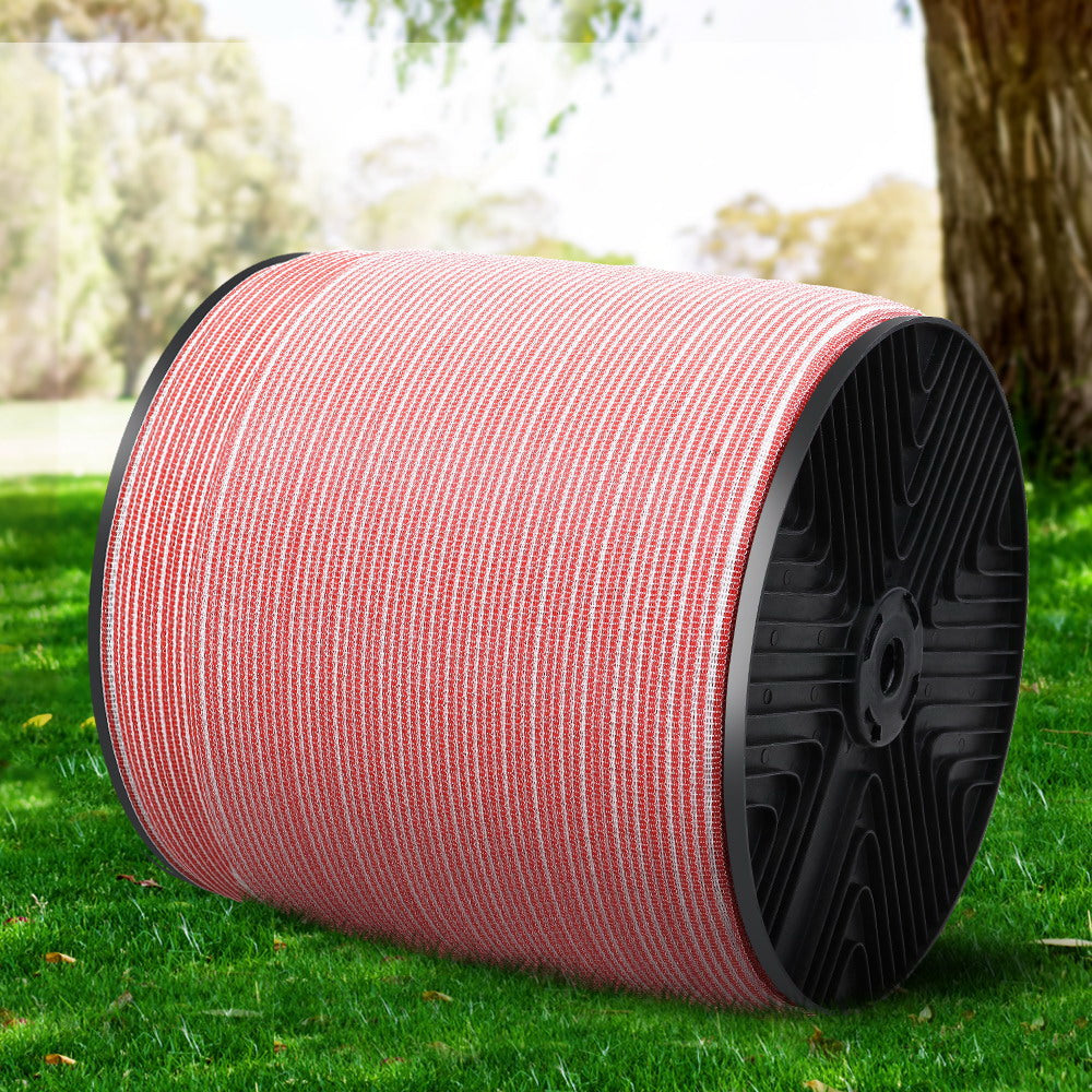 Fencing & Barriers: Giantz Electric Fence Poly Tape 2000M