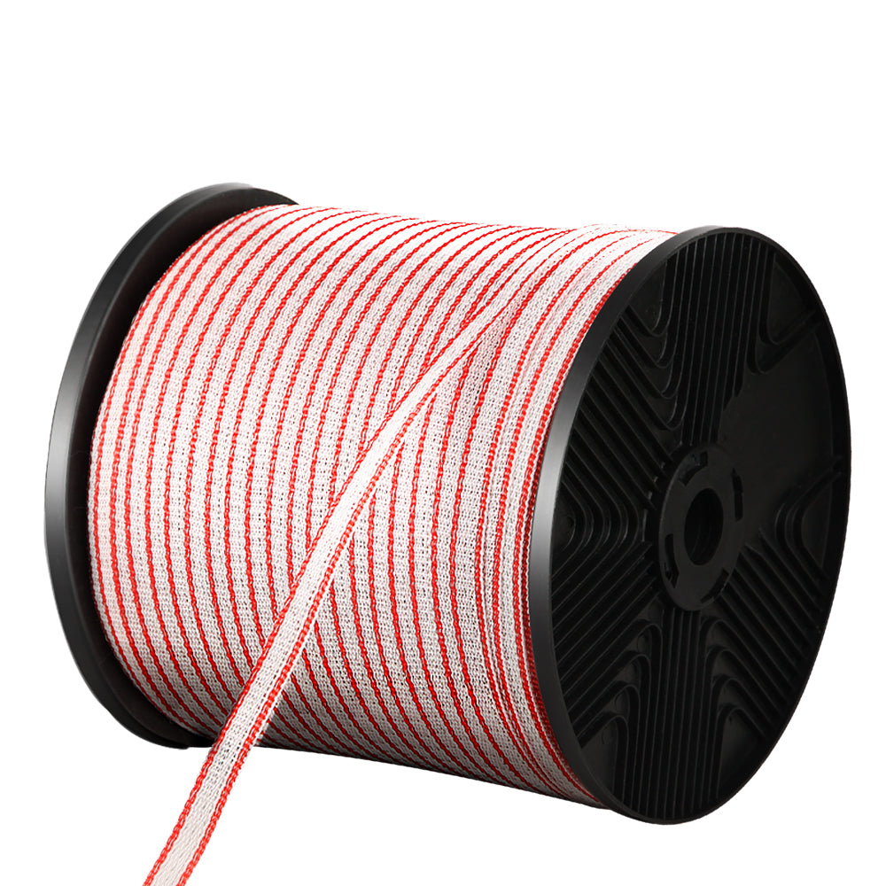 Fencing: Giantz Electric Fence Poly Tape 400M Insulator