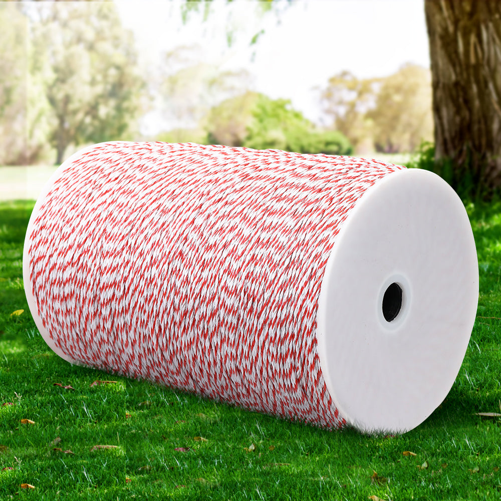 Fencing: Giantz Electric Fence Poly Wire 2000M