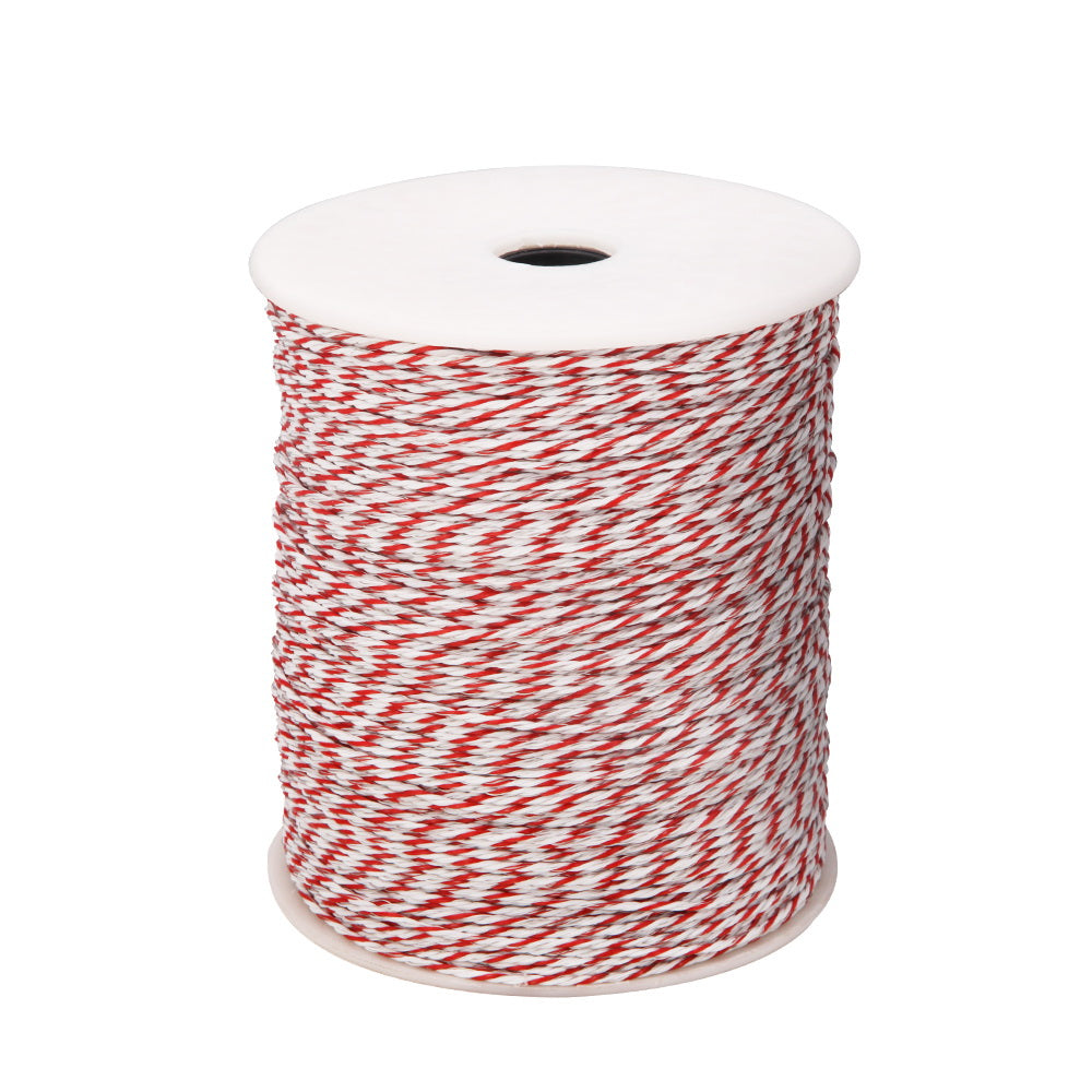 Fencing: Giantz Electric Fence Poly Wire 500M Insulator