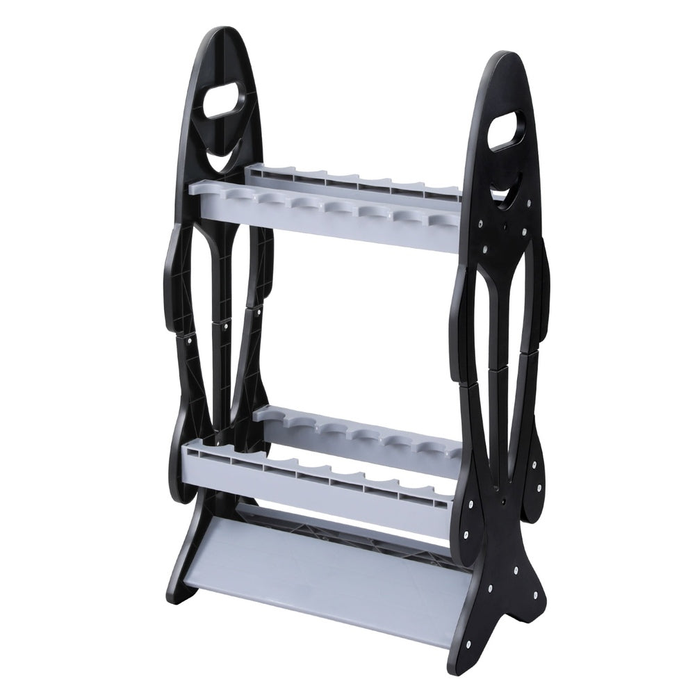 Boating Accessories: Seamanship Fishing Rod Holder 16 Storage Rack Fishing Pole Stand Garage Organizer Holds