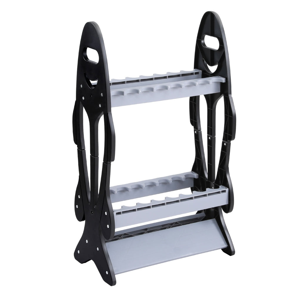 Boating Accessories: Seamanship Fishing Rod Holder 16 Storage Rack Fishing Pole Stand Garage Organizer Holds