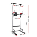 Everfit Weight Bench Chin Up Tower Bench Press Home Gym Wokout 200kg Capacity