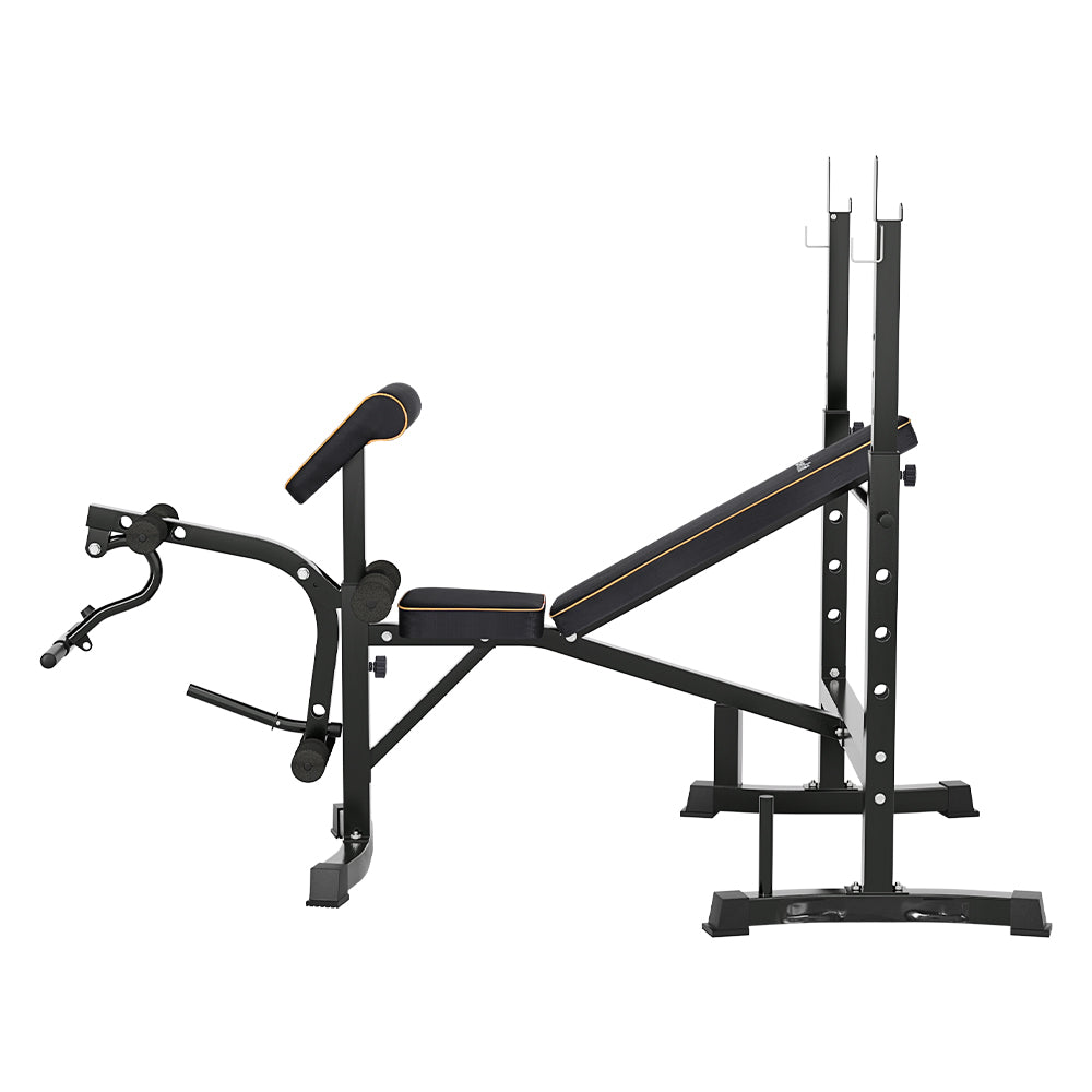Exercise Benches: Everfit Weight Bench 10 in 1 Bench Press Home Gym Station 330kg Capacity